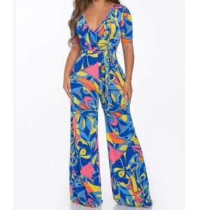 Wrap Gürtel Jumpsuit