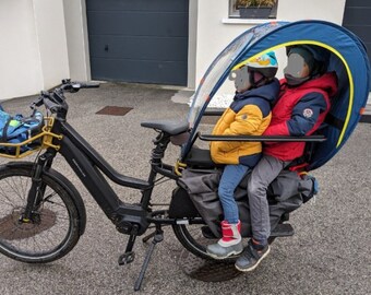 Capote - Tente de pluie pour vélo Longtail et Cargo – Protection pluie