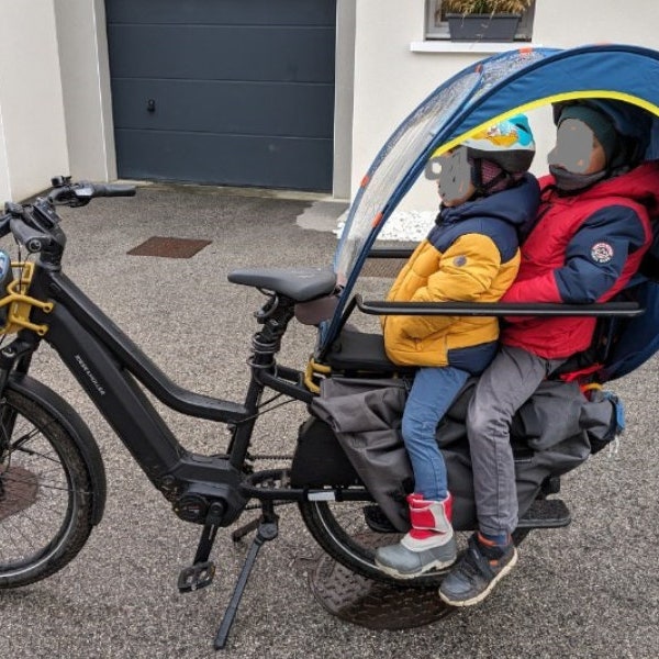 Capote - Tente de pluie pour vélo Longtail et Cargo – Protection pluie