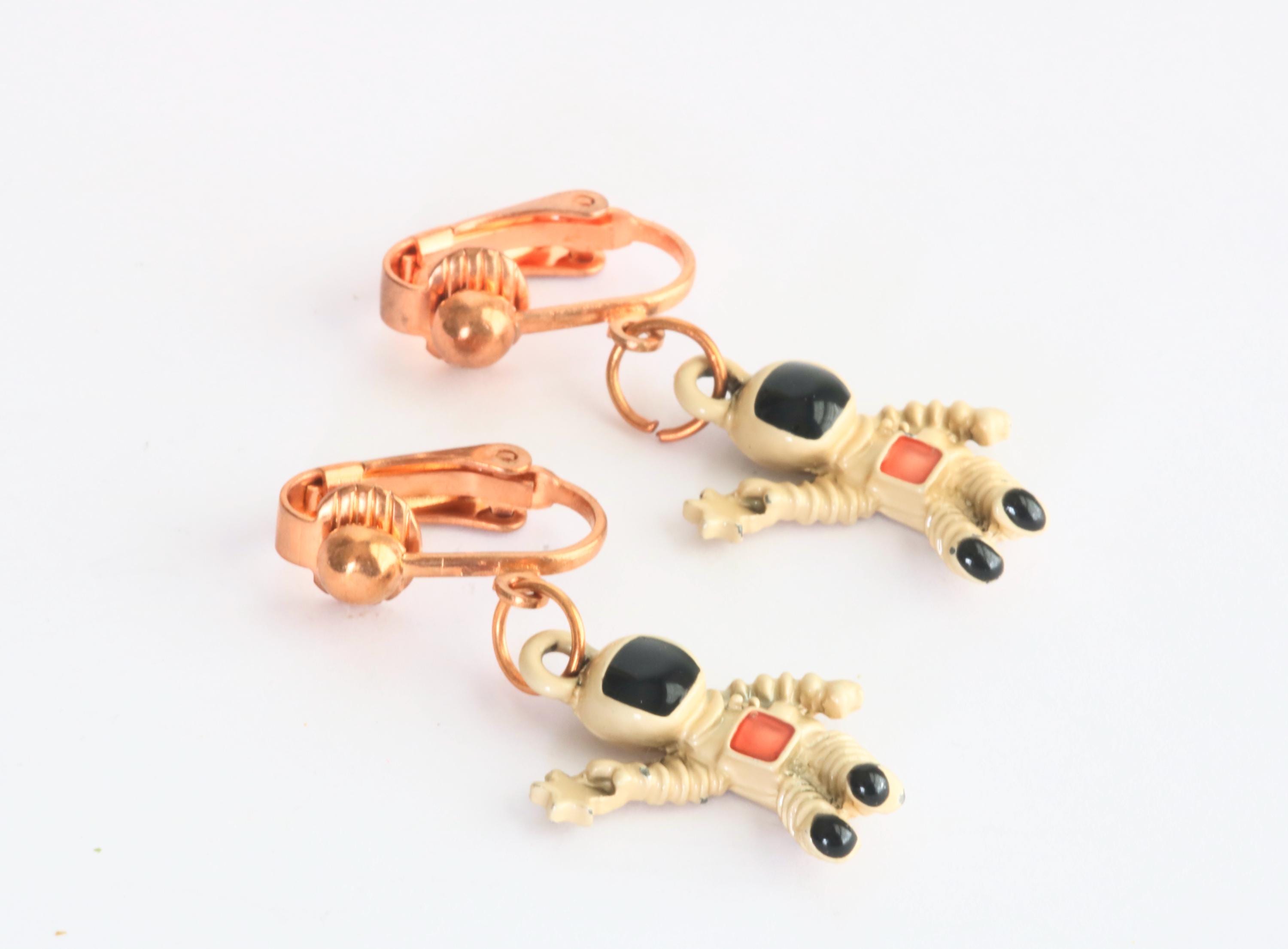 ■VINTAGE HOLLYWOOD■ Space Stone Ring Earrings VH249OEA008M $_12.JPG?set_id=880000500F