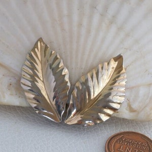 Boucles D'oreille Louis Féraud Haute Couture Vintage Doré - Clips Occasion
