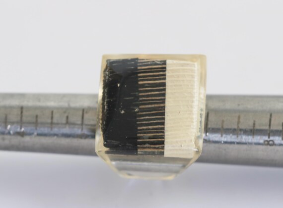 Vintage Mod Lucite Statement Ring - Size 6 // lul… - image 8