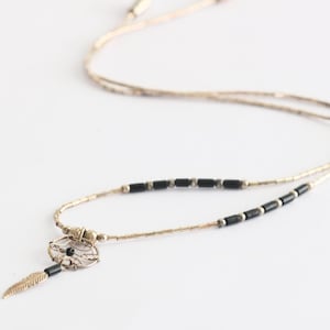 Collier ras de cou attrape-rêves en argent liquide du Sud-Ouest vintage en argent sterling/// luluglitterbug