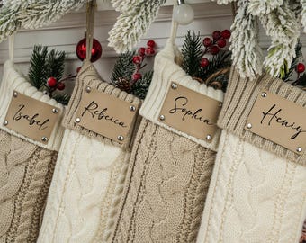 Personalized Family Christmas Stockings,Family Stockings With Name,2025 Christmas Stocking,Custom Holiday Stockings,Holiday Decor Gift