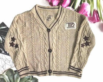 Taylor Swift TTPD Cardigan, The Torted Poets Department Cardigan, TS New Album Cardigan, Gift for Her