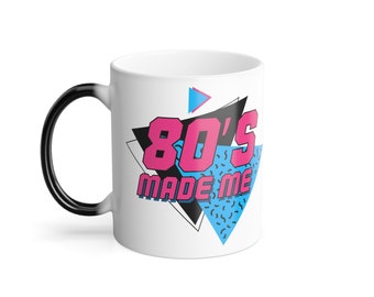 80's Made Me Color Morphing Mug