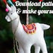 Charlotte Massey reviewed Fa La La La Llama Felt Ornament PDF PATTERN