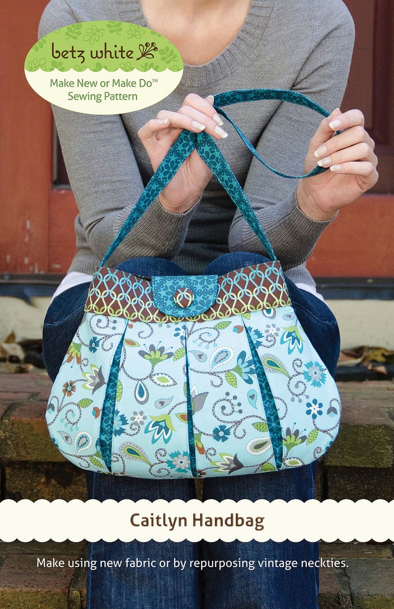 Caitlyn Handbag PDF Sewing Pattern image 1