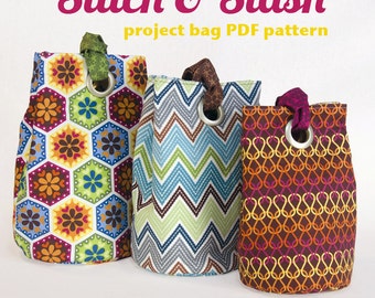 Stitch & Stash Bag PDF Sewing Pattern