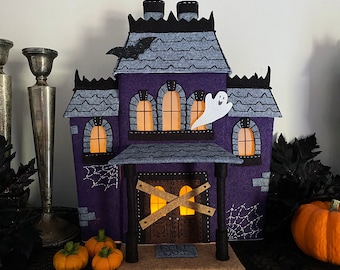 PATTERN TUTORIAL: Spookyville Mansion