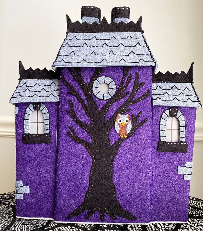 PATTERN TUTORIAL: Spookyville Mansion image 5