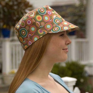 Cadet Cap PDF sewing pattern image 2