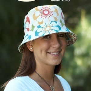 Reversible Bucket Hat - PDF pattern