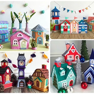 PATTERN TUTORIAL: Lil' Felt Village Make-Along Club