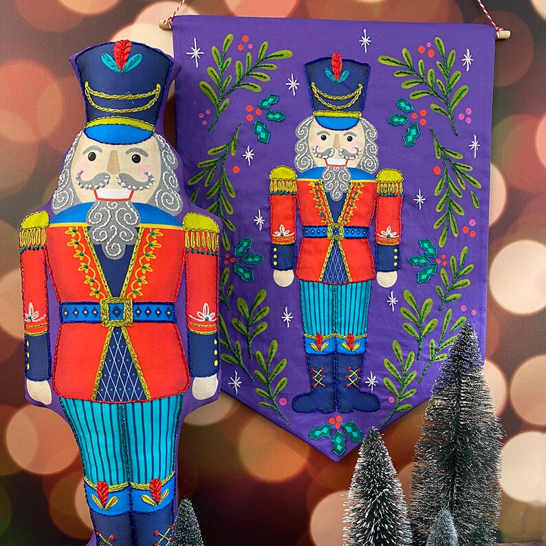 Nutcracker Doll & Wall Hanging CLASS KIT BUNDLE Etsy