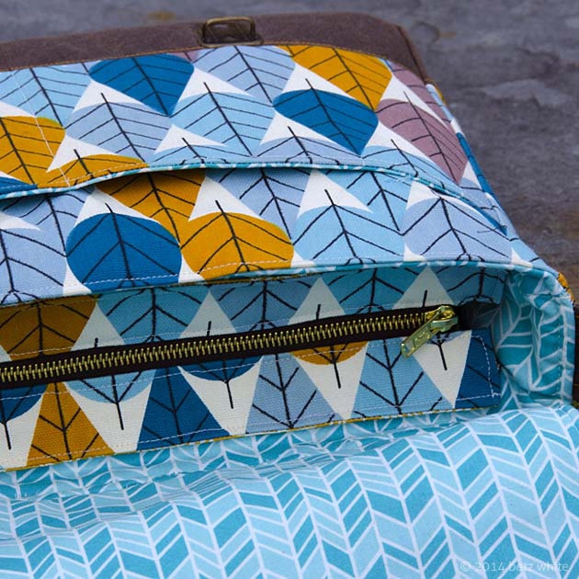 Midtown Messenger Bag PDF Sewing Pattern Etsy