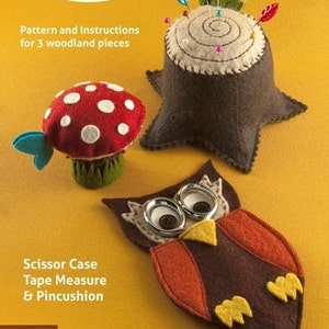 Woodland Sewing Set PDF PATTERN image 1