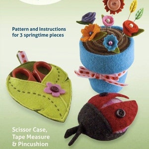 Springtime Sewing Set PDF PATTERN image 1