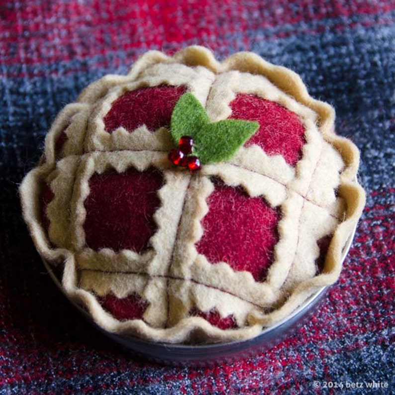 Pie Christmas Ornament 