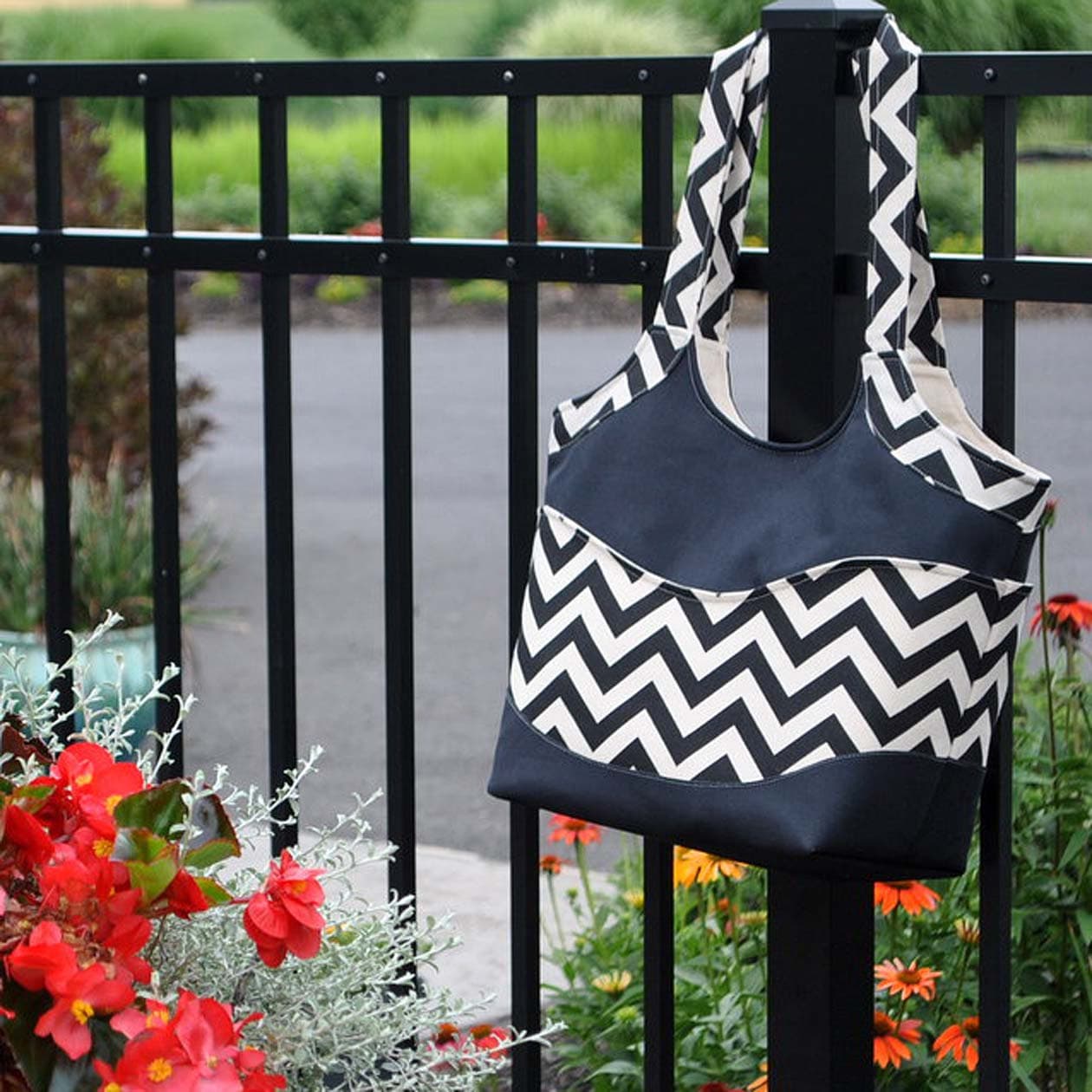 Smile and Wave Tote Bag PDF Sewing Pattern - Etsy