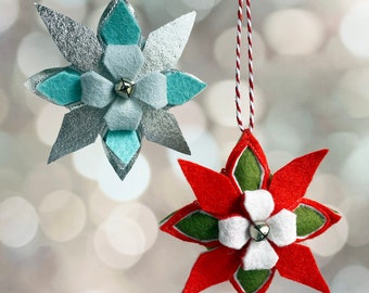 Solstice Star Ornament PDF PATTERN