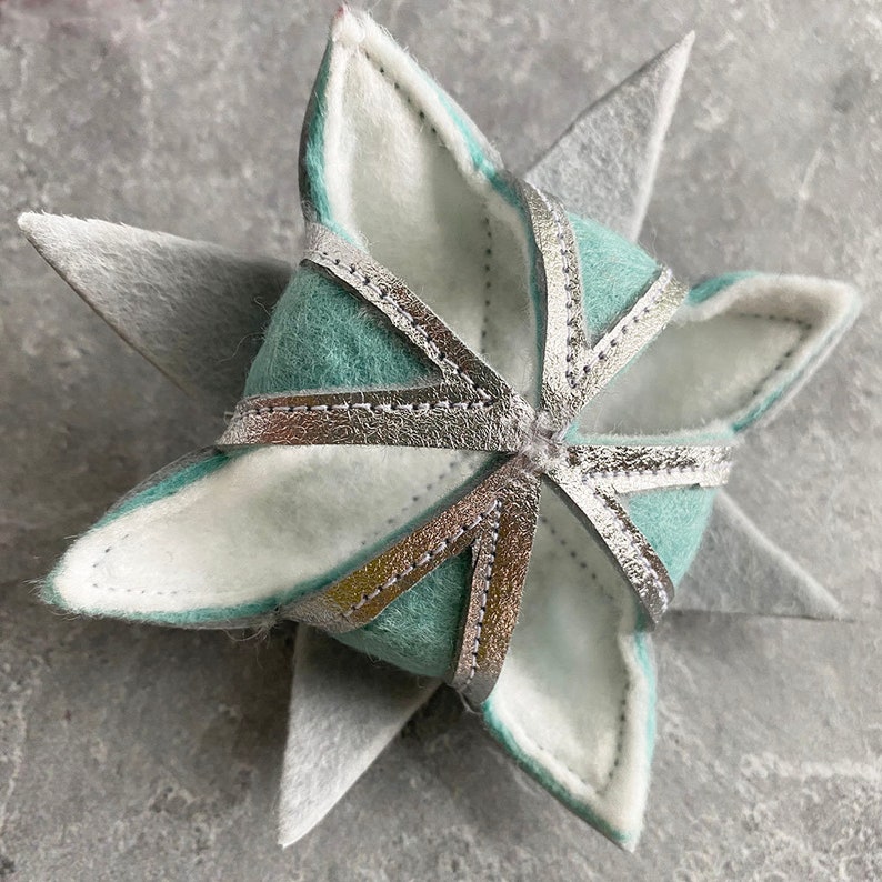 Solstice Star Ornament PDF PATTERN image 3