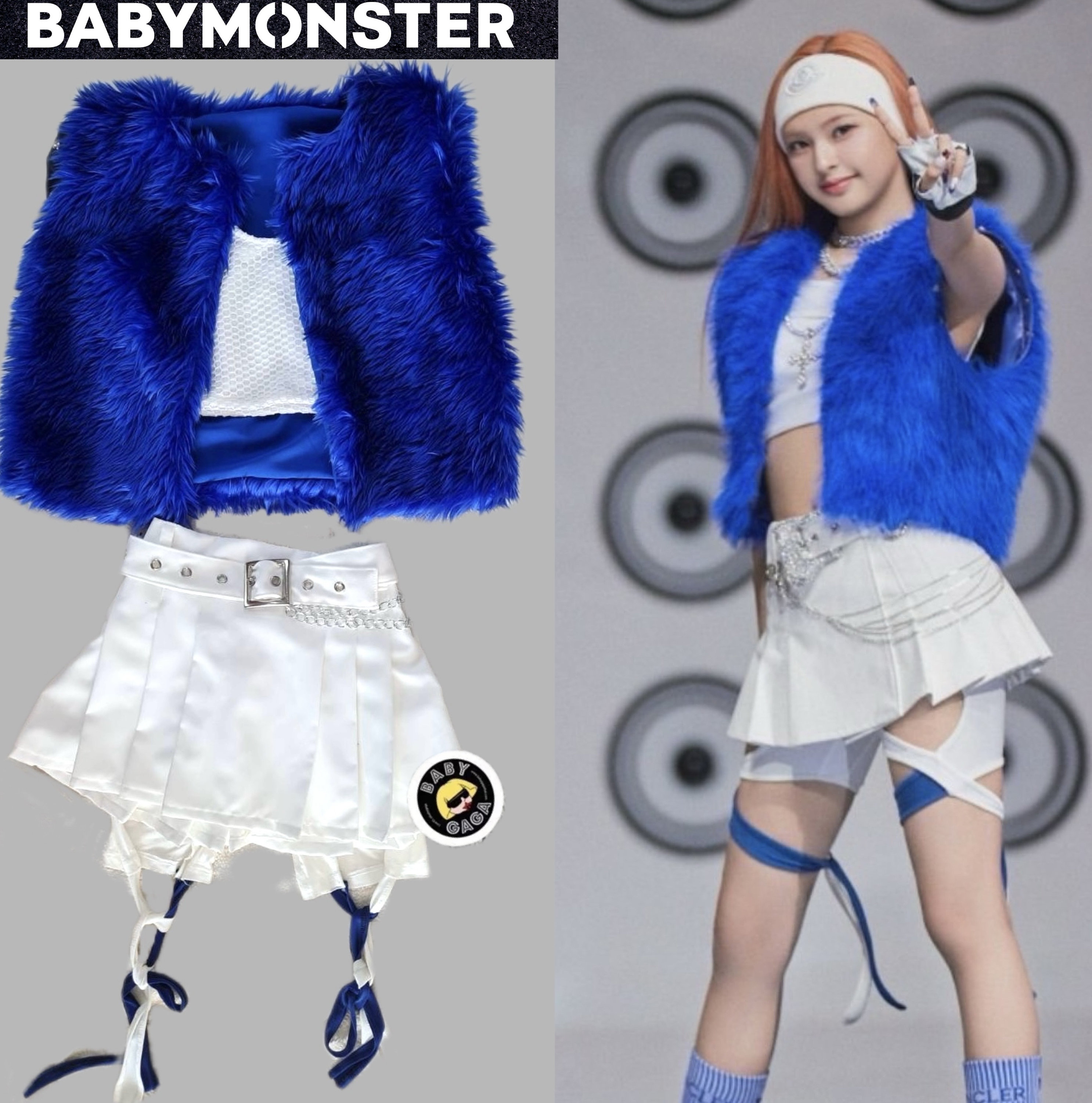 RAEWADOLLY Babymonster Baby Monster Tailor Made Kpop Style