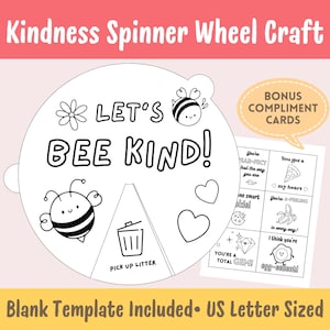 Freundlichkeit Spinnerrad Handwerk, Klassenzimmer Freundlichkeit, Freundlichkeit Aktivität für Kinder, Sonntagsschul Handwerk, Welt Kindness Tag, Kompliment Karten