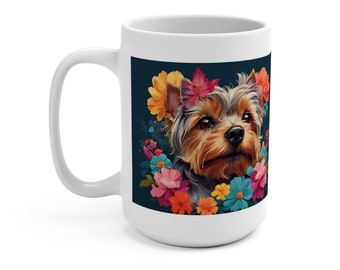 Yorkshire Terrier Mug, Dog Lover Mug, Yorkie Mug, Pet Owner Gift, Yorkie Owner Gift, Dog Mug, Gift for Yorkie Parent, Cute Yorkie mug