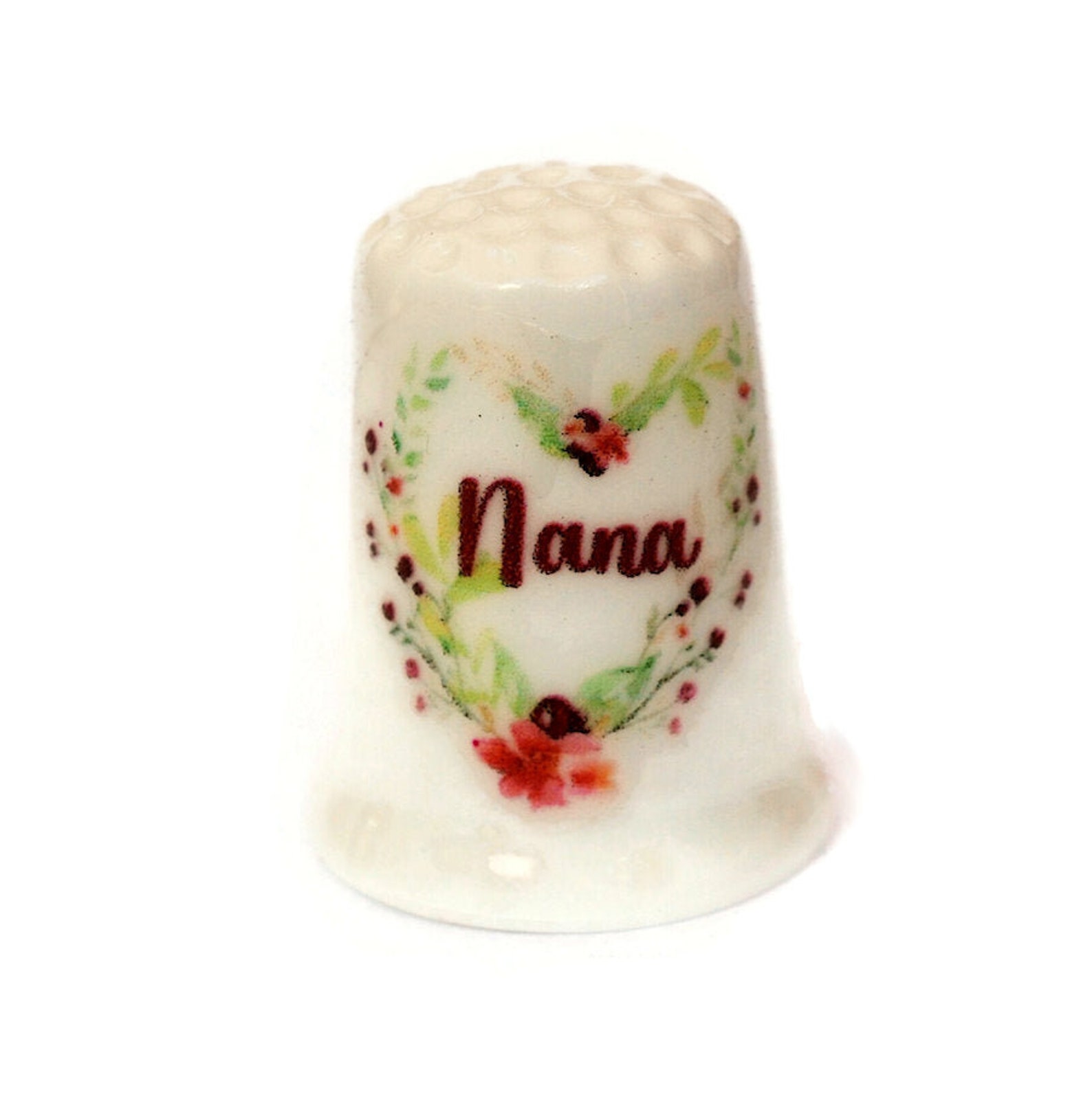 Nana Thimble, Collectible Thimbles, Decorative Thimble, Handmade