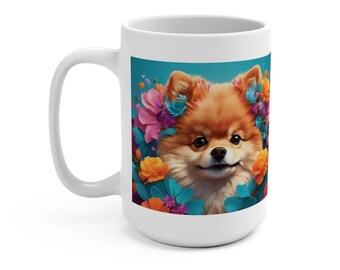 Pomeranian Mug, Dog Lover Mug, Pomeranian Gift, Cute Dog Mug, Pet Owner Gift, Pomeranian  Owner Gift, Dog Mug, Gift for Pomeranian Parent