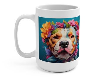 Pit Bull Mug, Dog Lover Mug, Pit Bull Gift, Cute Coffee Mug, Pet Owner Gift, Pit Bull Owner Gift, Dog Mug, Gift for Pit Bull Parent