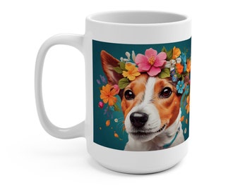 Jack Russell Mug, Dog Lover Mug, Jack Russell Gift, Cute Coffee Mug, Pet Owner Gift, Jack Russell Gift Idea, Jack Russell Owner Gift