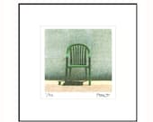 Photo transfer print, hand printed limited edition