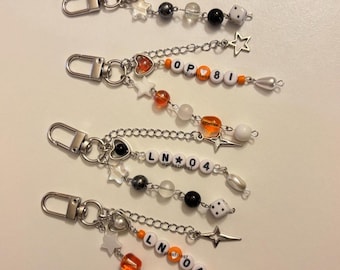 McLaren Formula 1 inspired Beaded Keychain