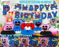 Tableware Party cake topper cupcake happy Birthday supplies event celebration decoration favors theme idea gift baby shower girl boy balloon