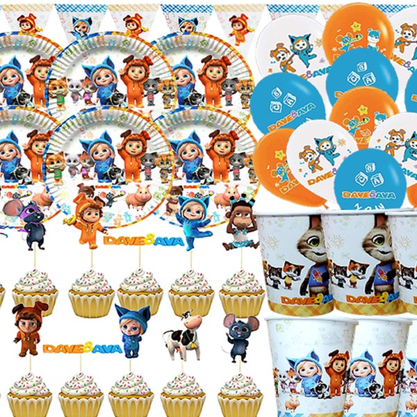 Tableware Party cake topper cupcake happy Birthday supplies event celebration decoration favors theme idea gift baby shower girl boy balloon