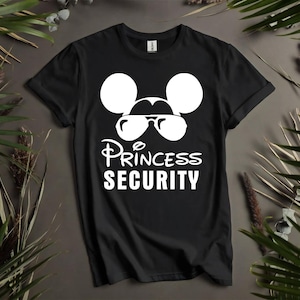 Princess Sicherheit Micky Kopf Cosplay T-Shirts für Männer, Frauen und Kinder - Größen S bis 5XL | Damen T-Shirts erhältlich L122