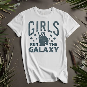Star Wars Principessa Leila Ragazze Run The Galaxy T-shirt personalizzate per uomo, donna e bambino - Taglie dalla S alla 5XL / T-shirt da donna disponibili K883