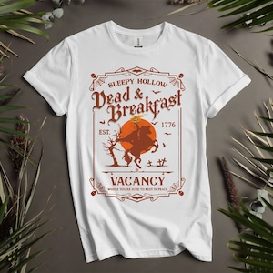 Disney Headless Horseman Sleepy Hollow Dead Camisetas personalizadas para homens, mulheres e crianças - Tamanhos S a 5XL | Camisetas femininas disponíveis K213
