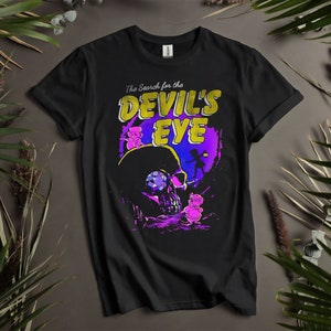 Camisetas retro personalizadas de The Rescuers Search For The Devil's Eye para hombres, mujeres y niños. Tallas S a 5XL. Camisetas para mujer disponibles. K417