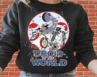 Star Wars Christmas Unisex T-Shirt Hoodie Sweatshirt Romper | Premium DTF Print | Vintage & Aesthetic Styles | N430