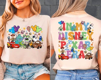 My Disney Pixar Era Unisex T-Shirt Hoodie Sweatshirt Romper | Premium DTF Druck | Vintage & Ästhetische Stile | N606-2