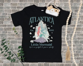 Camiseta unisex de La Sirenita Ariel, sudadera con capucha y mono / Estampado DTF premium / Estilos vintage y estéticos / N313