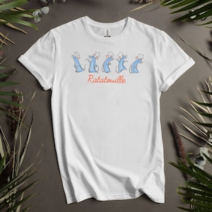 Camisetas personalizadas de Pixar Ratatouille Emotions Of Remy Little Chef para hombres, mujeres y niños. Tallas S a 5XL. Camisetas para mujer disponibles. K298
