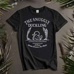 Camisetas personalizadas de Disney Tangled The Snuggly Duckling Where Dreams para hombres, mujeres y niños. Tallas S a 5XL. Camisetas para mujer disponibles. K392