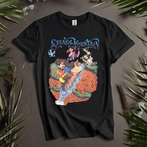Disney Splash Mountain Vintage Caroon T-Shirts, Hoodie für Männer, Frauen und Kinder - Größen S bis 5XL | Damen T-Shirts Hoodie Verfügbar AD678