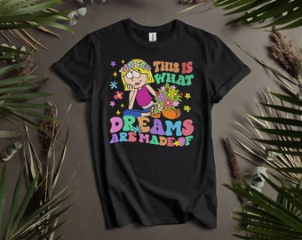Camisetas personalizadas retro de Disney Lizzie McGuire "This Is What Dreams" para hombres, mujeres y niños - Tallas de la S a la 5XL / Camisetas para mujer disponibles K662