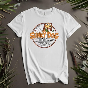 T-shirt retrò Disney Toy Story Slinky Dog Dash, con cappuccio per uomo, donna e bambino - Taglie dalla S alla 5XL / T-shirt con cappuccio da donna disponibili AD749