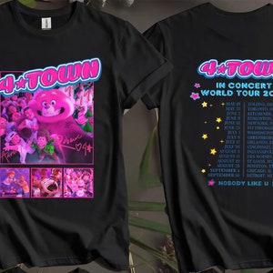 2-seitige Stadtmusik Band Liebhaber benutzerdefinierte T-Shirts für Männer, Frauen und Kinder - Größen S bis 5XL | Damen T-Shirts erhältlich AB11-2